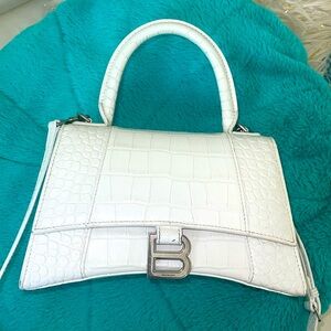 Balenciaga small hourglass top handle bag